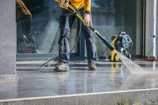 Post-Construction Pressure Washing in Rexburg, ID